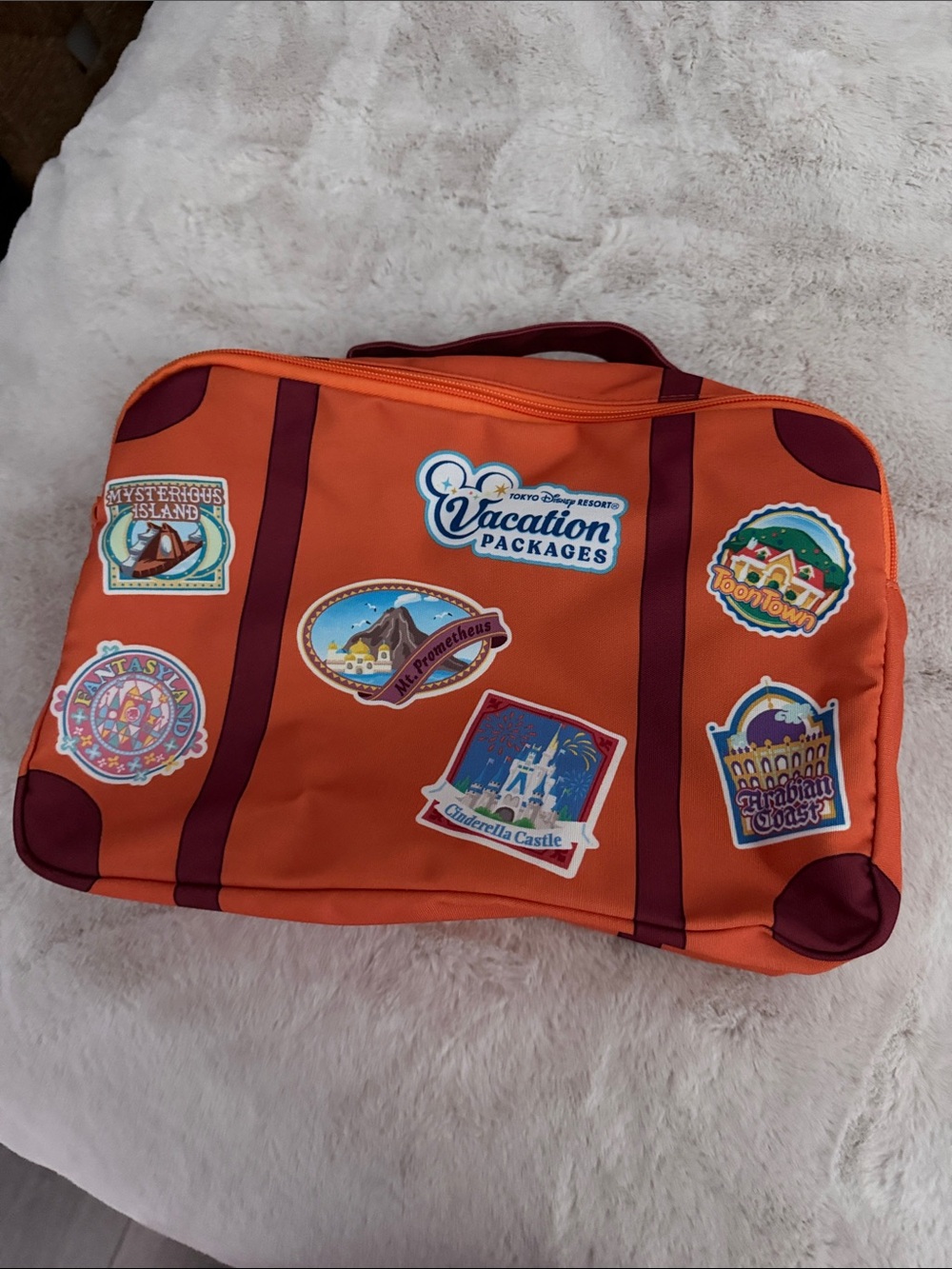 Tokyo Disneyland Vacation Package Shoulder Suitcase Bag 🆕 NWT